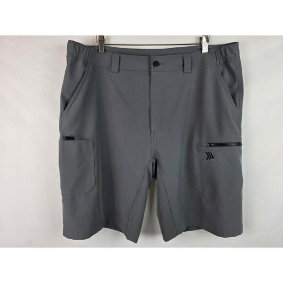 Gillz Men's Shorts Size XXL Gray Cargo Fishing Board Shorts - Picture 1 of 10